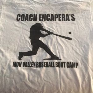COPY - Baseball Camp T Shirt 2017 White